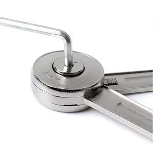 Tige de vérin à gaz métallique à arrêt aléatoire pour porte de placard à charnière supérieure, support de <span class=keywords><strong>penderie</strong></span>, tige de vérin à gaz à pliage vers le bas - Product Image 4