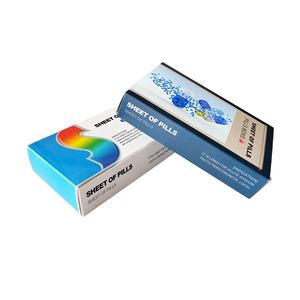 Scatola di imballaggio per Capsule di medicina stampa Logo personalizzato <span class=keywords><strong>Pharma</strong></span> scatole mediche cartone prescrizione pillola farmacia/Tablet scatola di carta - Product Image 3