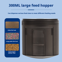 Distributeur automatique de nourriture pour poissons, dispositif d'alimentation programmable intelligent, contrôle précis des portions, grand récipient à nourriture pour aquarium