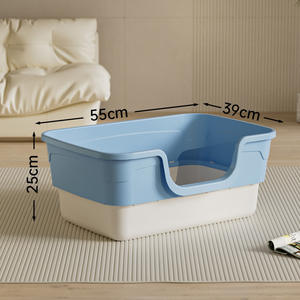 Bac à litière <span class=keywords><strong>de</strong></span> <span class=keywords><strong>toilette</strong></span> <span class=keywords><strong>pour</strong></span> chien <span class=keywords><strong>pliable</strong></span> fermé litière jetable <span class=keywords><strong>pour</strong></span> <span class=keywords><strong>chat</strong></span> <span class=keywords><strong>maison</strong></span> <span class=keywords><strong>de</strong></span> grande capacité <span class=keywords><strong>pour</strong></span> chats <span class=keywords><strong>de</strong></span> compagnie portable avec plateau - Product Image 1