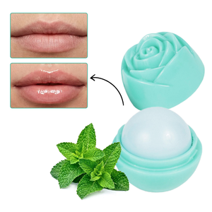 Bálsamo Labial en Forma de Rosa con Menta Dulce Natural, Repara los Labios Agrietados, Mejora la Aspereza y la Sequedad, Hidratación Profunda y Duradera, OEM ODM - Product Image 2