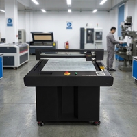 E-CUT Nuevo Diseño 5075/6090 Servomotor CCD Plotter de Corte Plano