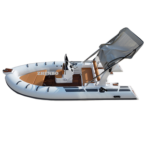 Zhenbo RIB480D <span class=keywords><strong>Bateau</strong></span> pneumatique rigide de sport à grande vitesse pour 7 personnes, en matériau HYPALON/PVC, design pliable, stable et durable pour - Product Image 2