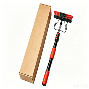Cepillo de Limpieza para Paneles Solares Más Vendido - Mango Telescópico Extensible de Metal, Cabezal de Cepillo de Nailon de 50 cm de Ancho, Resistente al Agua y Duradero - Product Image 6