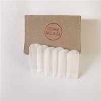 Mini-sachets en papier kraft enduit de cire pour médicaments, usage industriel, avec impression offset, jetables et designs personnalisés