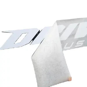 Sử Dụng Ngoài Trời UV Proof Removable Biểu Tượng Tùy Chỉnh Vinyl Transfer Decal Die Cut Letter Stickers Xe Dán Cửa Sổ