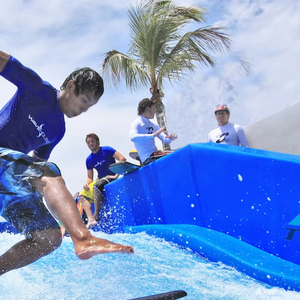 El MEJOR SIMULADOR de <span class=keywords><strong>surf</strong></span> para interiores/exteriores de Flowrider de China, equipo de deportes acuáticos para parque de atracciones, equipo de olas para piscina - Product Image 6