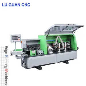 PVC cabinet door trimming machine, fully automatic board edge sealing machine, woodworking machinery supplier