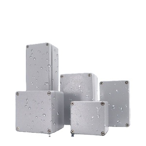 IP67 wasserdichtes Aluminium gehäuse SAIP IP66 Wasserdichte Metall box Aluminium-Projekt box Din Rail-Modul gehäuse Klemmen kasten - Product Image 2