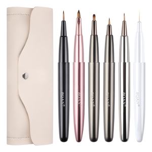 BQAN conception extensible doux pur Kolinsky brosse à ongles Premium ongles dessiner stylo Gel Liner peinture brosse à ongles outils - Product Image 1