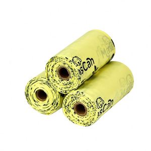 Biodegradable <b>Compostable</b> Dog Poop Bags with Scent Strong Eco-Friendly Customized Size & Color - Product Image 3