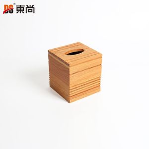 Boîte à mouchoirs en bois carrée, fabriquée à la main, de haute qualité, pour le bureau, organisateur de serviettes - Product Image 2