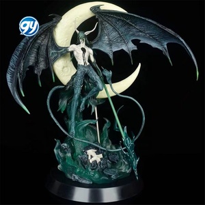 Figurines d'action Anime de 40 cm, jouets, figurine <span class=keywords><strong>Cifer</strong></span>, modèle en PVC, statue avec lumière, cadeaux, Figura Bleach Ulquiorra, figurine en plastique, artisanat - Product Image 5