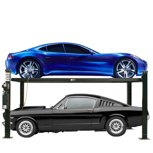 Гидравлический 4-х опорный автомобильный хранения подъема автомобиля парковка система подъема