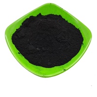 Pigment noir supra, pigment noir de carbone, pigment alimentaire, pigment noir de lampe, poudre de pigment noir cosmétique, noir pour cirage de chaussures