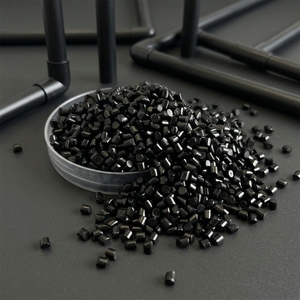 Masterbatch de Color Negro Carbón de Bajo Costo, Reciclado, de HDPE, PP, PE, para Películas y Moldeo por Inyección - Product Image 1