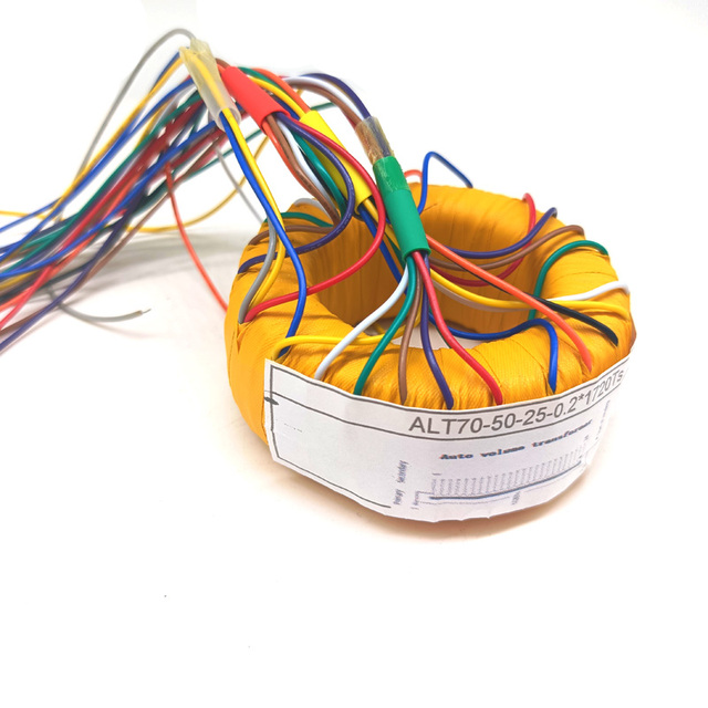 Electric Power Toroidal Transformer for Audio Amplifiers 380v to 220v Output Transformer Auto Volume Transformer