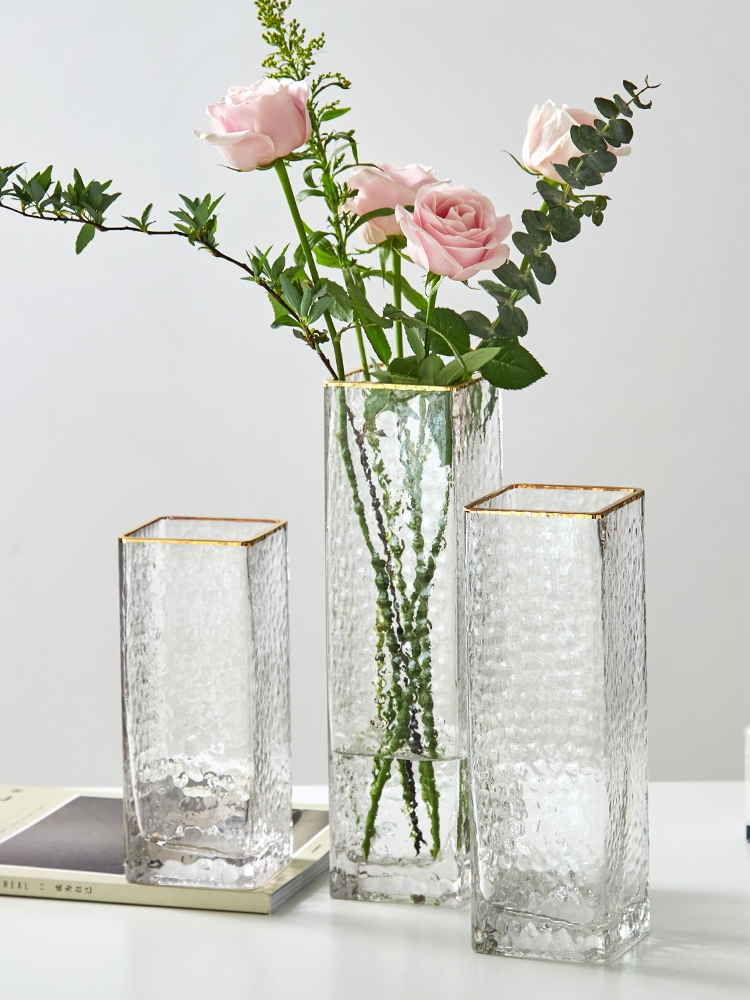 Factory Produced Wholesale Glass Flower Vase for Home Decor