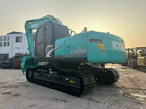 Excavadora Hidráulica Usada Kobelco sk200-6E de 20 Toneladas, Multi-Terreno, para Excavación de Zanjas en Huertos y Plantaciones - Product Image 5