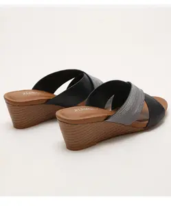 Summer Slippers Women Wedges Sandals High Heels Ladies Fashion Flip Flops Cute Female Party Shoes Plus Size Slides