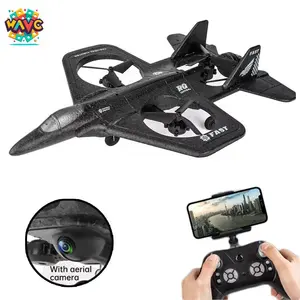 2023 hot sale Aero Jet Rc Airplane Foam Ucak Flying Jet Toy With 1080p Camera Remote Control Glider Rc Plane Toys