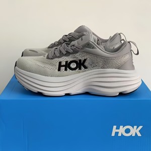 Chaussures de course HOKAS Bondi 8 unisexes de haute qualité, légères, à semelle épaisse, respirantes et tendance - Product Image 5