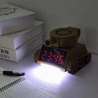 Tankbureautafel digitale wekker nachtlampje draadloze telefoonoplader OEM DOM aanpassing verjaardagscadeaus voor kinderen speelgoed