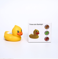 Produits pour bébés nouveau-nés sans BPA, nouveau modèle 2024, thermomètre de bain pour bébé avec affichage de la température, motif dessin animé