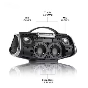 Mini portátil de alta potencia de 300W para caja de sonido <span class=keywords><strong>Bluetooth</strong></span> Subwoofer altavoz HiFi activo RGB para el hogar <span class=keywords><strong>Karaoke</strong></span> sonido envolvente azul - Product Image 4