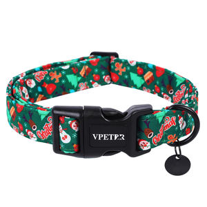 <span class=keywords><strong>Collar</strong></span> de Galgo, accesorios para perros, <span class=keywords><strong>Collar</strong></span> de perro de Navidad de Papá Noel verde, tela suave duradera, <span class=keywords><strong>collar</strong></span> bonito para cachorros, <span class=keywords><strong>Collar</strong></span> para mascotas - Product Image 2