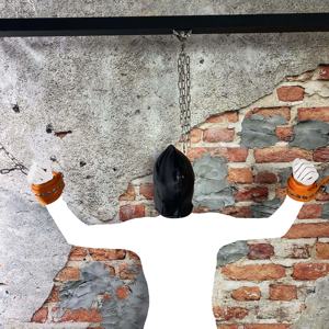 手錠ボンデージおもちゃ大人のセックス拘束磁気安全ロック女性手首拘束刑務所ロールプレイ - Product Image 3