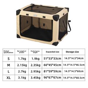 Perrera grande especializada para perros, <span class=keywords><strong>jaula</strong></span> plegable para gatos y perros para <span class=keywords><strong>maletero</strong></span>, mochilas para mascotas - Product Image 6