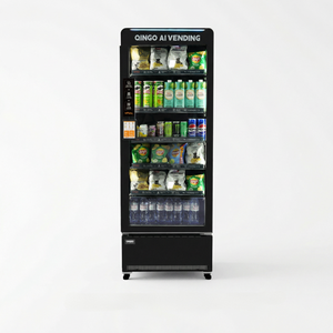 Distributeur automatique intelligent Qingo à prix d'usine avec paiement multi-mode (code QR, carte de crédit, paiement mobile), gestion cloud et surveillance à distance - Product Image 1