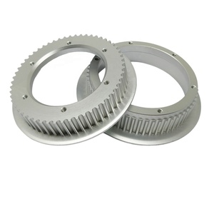 클리어 양극 산화 타이밍 벨트 <span class=keywords><strong>드라이브</strong></span> HTD5M 맞춤형 알루미늄 풀리 - Product Image 1