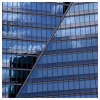 Fournisseur chinois de murs-rideaux en verre aluminium double vitrage, façade de bâtiment réfléchissante