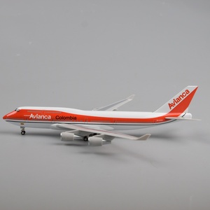 نموذج طائرة بوينج 747 لشركة أفيانكا الكولومبية، 32 سم، لعبة بلاستيكية للجمع، الأكثر مبيعًا - Product Image 1