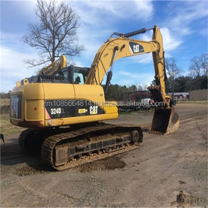 Excavatrice utilisée de chenille de CAT 323D 324DL 325D 324 d'ORIGINE CATERPILLAR d'excavatrice de CAT 324D à vendre - Product Image 1