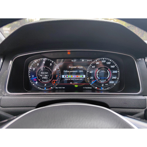 Dernier panneau de compteur de vitesse d'instrument de cluster virtuel numérique de voiture d'origine pour VW <span class=keywords><strong>Golf</strong></span> 7 R <span class=keywords><strong>Golf</strong></span> 7 MK7 <span class=keywords><strong>GTi</strong></span> tableau de bord LCD intelligent - Product Image 4