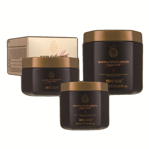 <span class=keywords><strong>Maschera</strong></span> Riparatrice PRO-TECHS con Cheratina 0+ Collagene e Olio di Argan per Tutti i Tipi di <span class=keywords><strong>Capelli</strong></span>, Etichetta Privata - Product Image 1