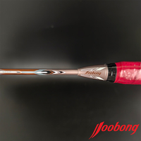 Joobong Pro Win 2 raket Badminton karbon grafit, raket Badminton karbon kualitas tinggi 29lbs 3U tipe bertahan, harga grosir serat karbon latihan