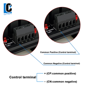 Relais statique haute puissance LCTC SSR <span class=keywords><strong>8</strong></span> canaux 5A, montage sur rail DIN, DC vers DC, DC vers AC, positif/négatif commun, miniature pour PCB - Product Image 4