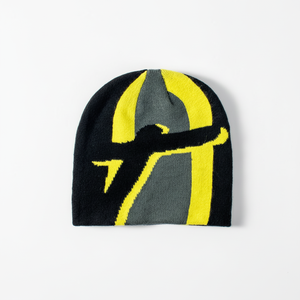 Wholesale Custom Logo Label Graphic Design Photo Print Jacquard Woven Knit Unisex Streetwear Bennies Hat - Product Image 1