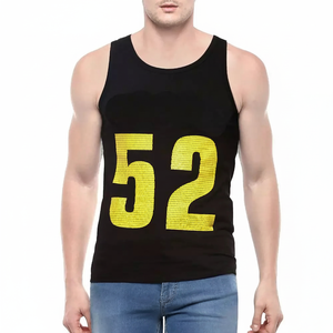 Débardeurs de compression hommes sans couture sous-vêtement amincissant Shapewear pour contrôle du ventre corps Shaper - Product Image 1