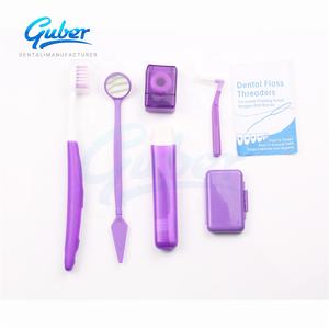 Guber Groothandel 8-delige orthodontische patiënten tandenborstelset mondverzorging reinigingsset tandenborstels - Product Image 5