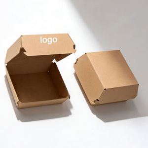 Venta Directa de Fábrica: Cajas de Cartón Corrugado Kraft para Llevar, para Sushi, Jamón y Hamburguesas, con Relieve y Laminado Mate - Product Image 2