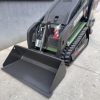 Nouvelle chargeuse sur chenilles Cartiwell avec godet, moteur EC, garantie 1 an, système entièrement hydraulique