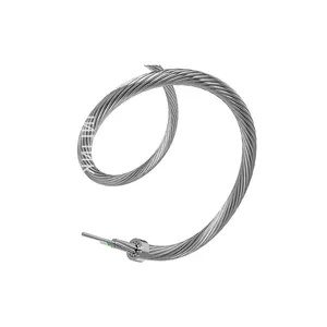 Fiber Optic Cable Supplier 24 Core Composite Overhead Optical Fiber Optical Cable