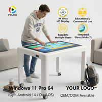 Tavolo Interattivo Multi-Touch da 43 Pollici con Schermo Capacitivo a 40 Punti di Contatto, Alta Precisione e Risposta Rapida
