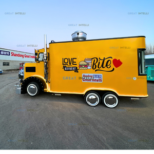 Remorque de cuisine mobile véhicule restaurant sur roues utilisé camion-restaurant pizza d'<span class=keywords><strong>occasion</strong></span> vendre des camions distributeurs de nourriture popsicle - Product Image 3