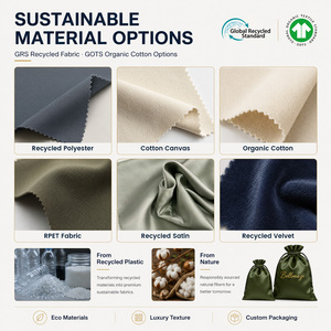 Sac fourre-tout en coton biologique certifié GOTS, logo personnalisé, écru naturel, sac de courses réutilisable, écologique et durable - Product Image 3